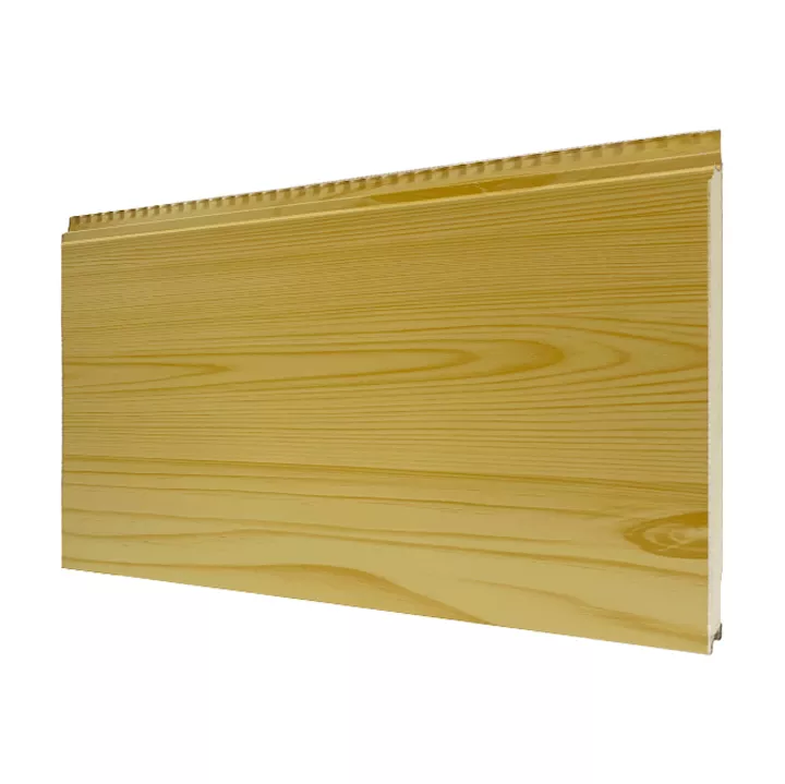 Flat Wood Grain Metal Siding Panel
